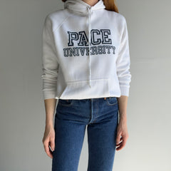 1980s Pace University Pullover Hoodie