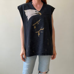 1985 Cut Off Eagle T-Shirt