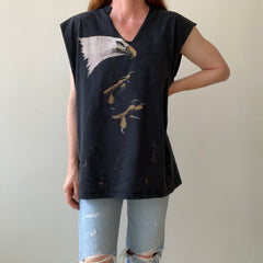 1985 Cut Off Eagle T-Shirt