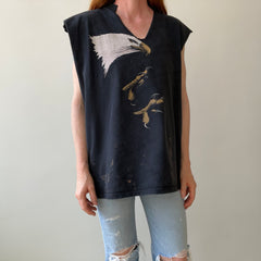 1985 Cut Off Eagle T-Shirt