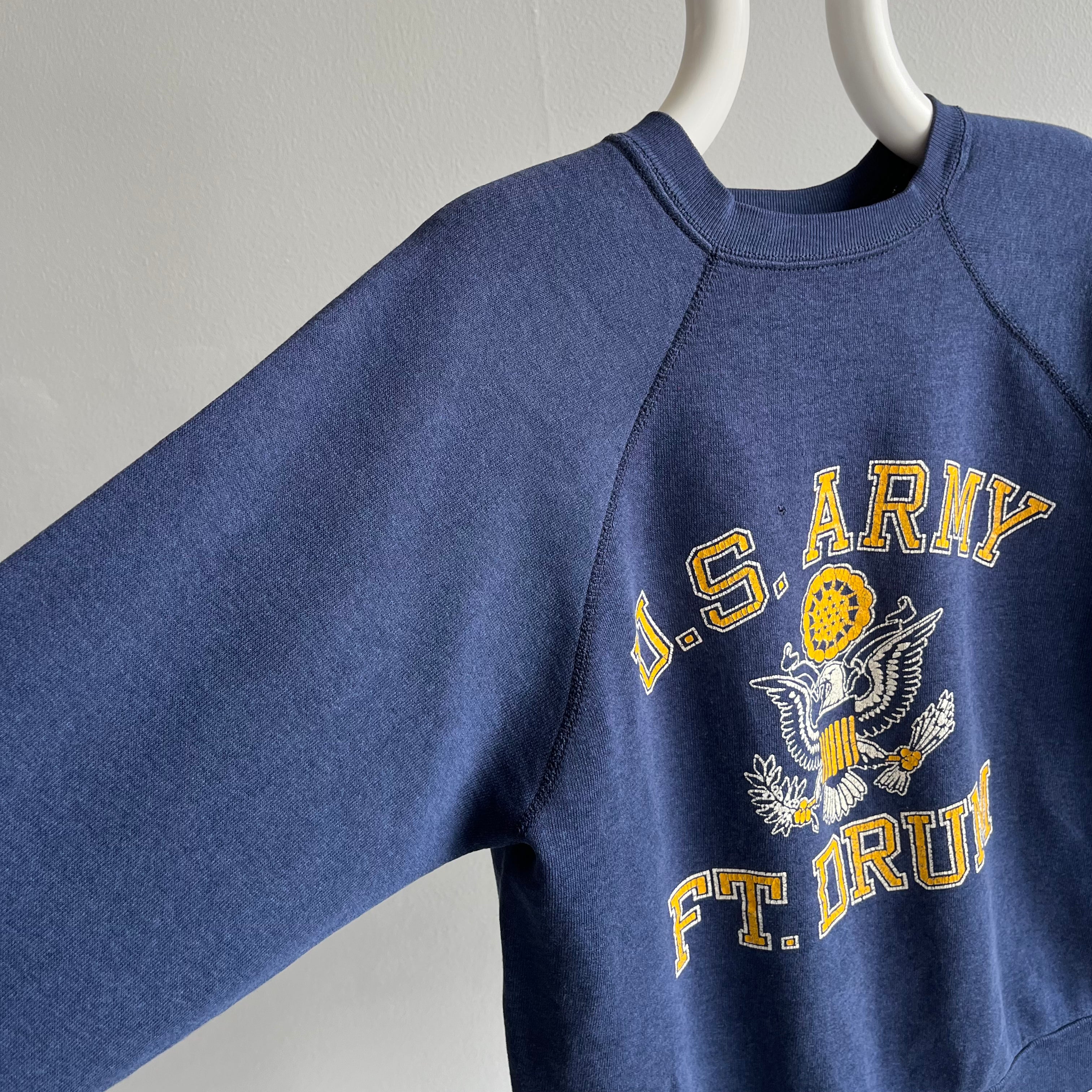 1970/80s US Army Ft. Drum Raglan