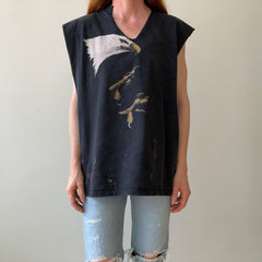 1985 Cut Off Eagle T-Shirt