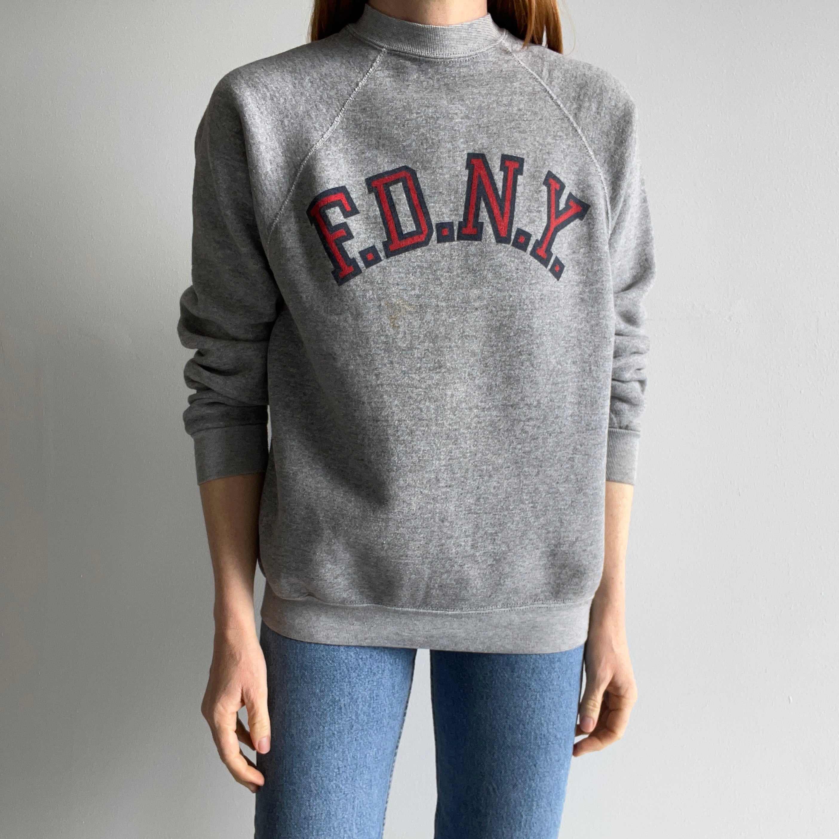 1980s FDNY Sweatshirt by Discus - WOW