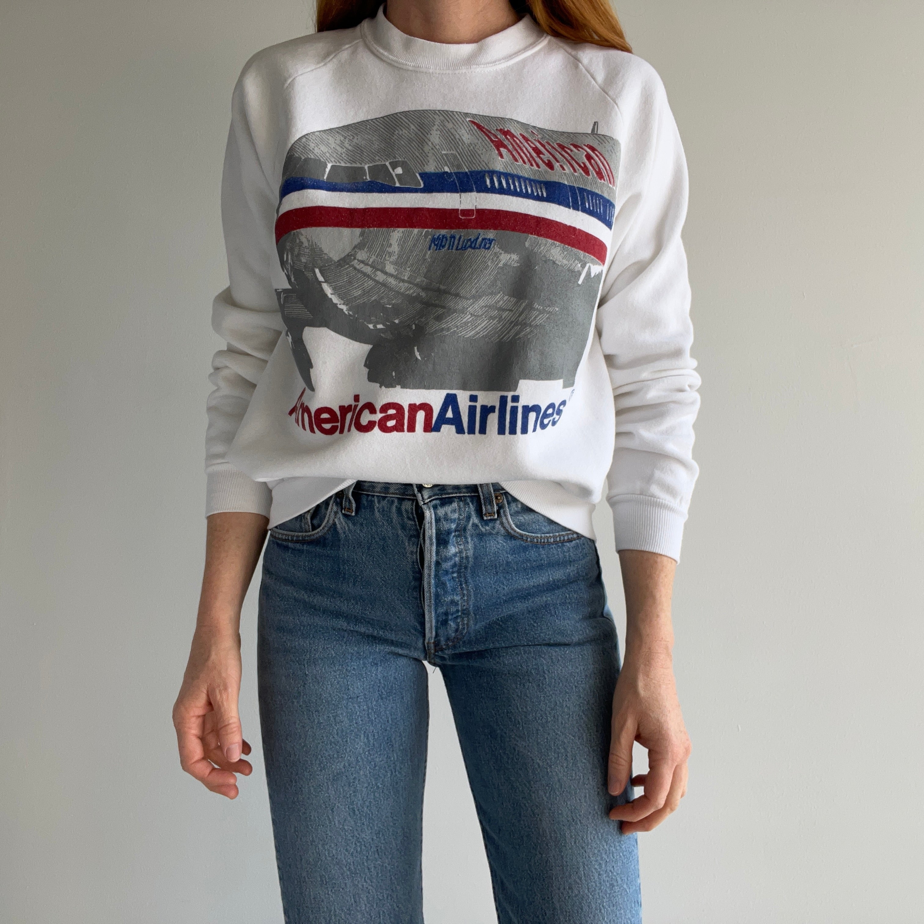 1980s American Airlines Sweatshirt