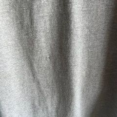 2000s Blank Gray Pocket T-Shirt by Hanes