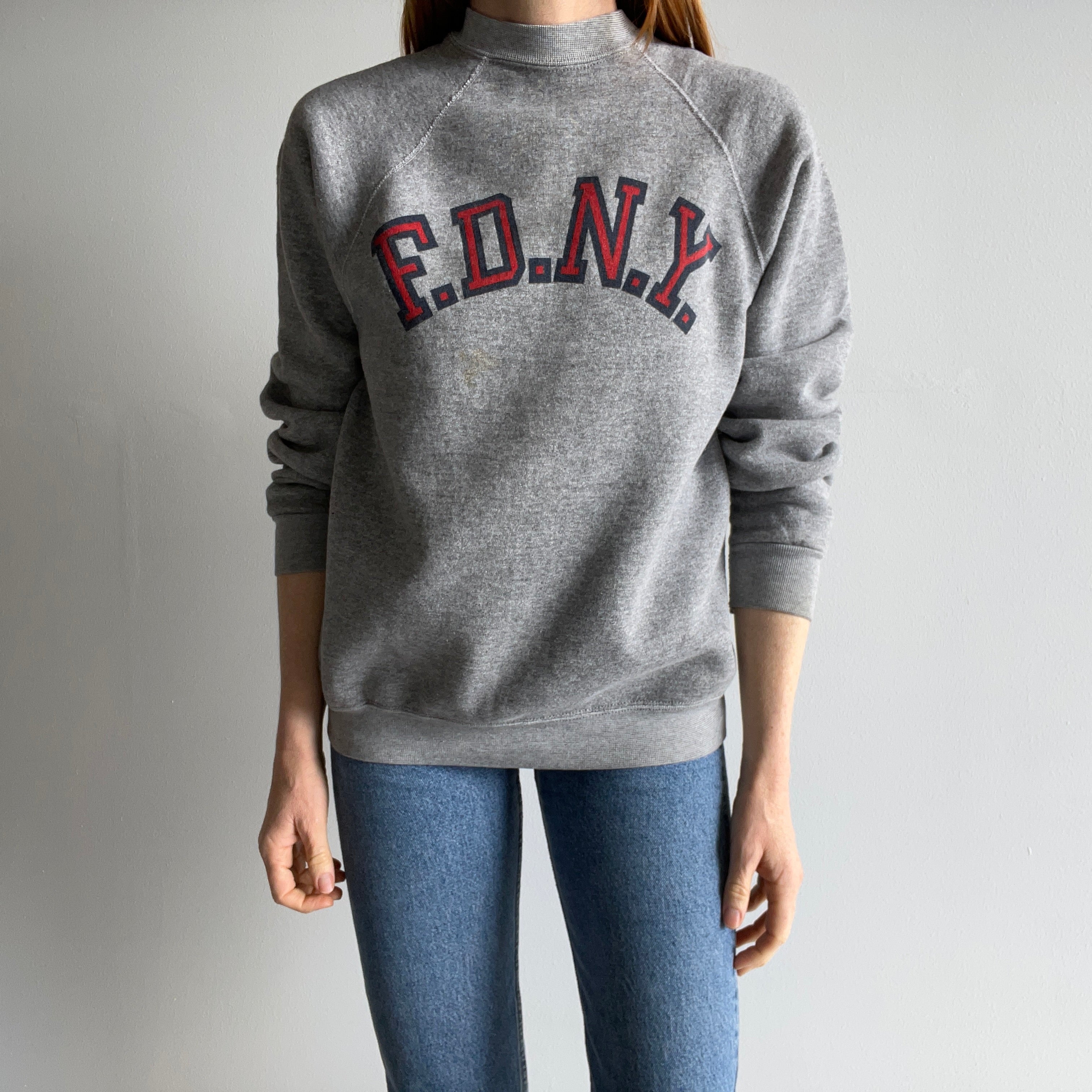 1980s FDNY Sweatshirt by Discus - WOW