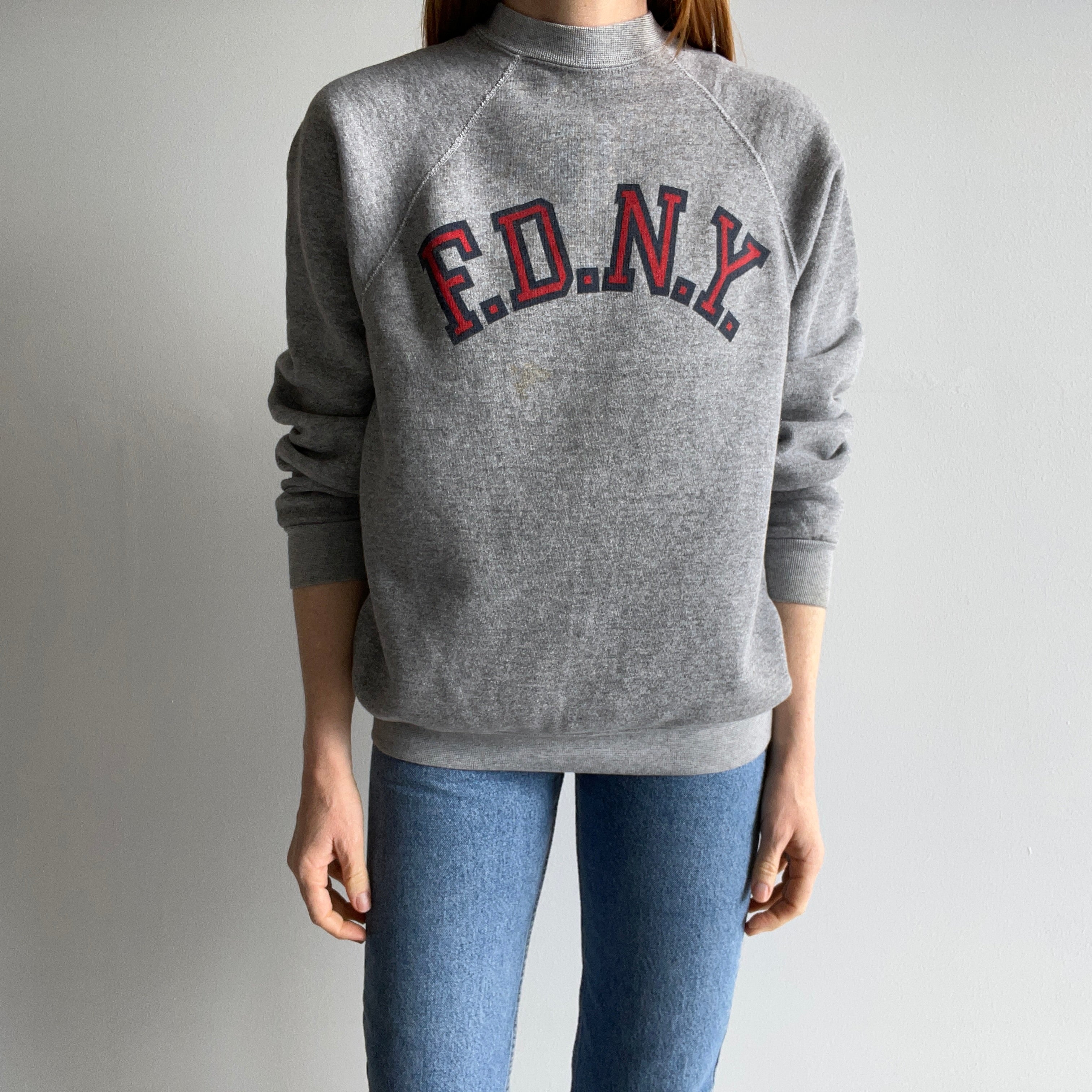 1980s FDNY Sweatshirt by Discus - WOW