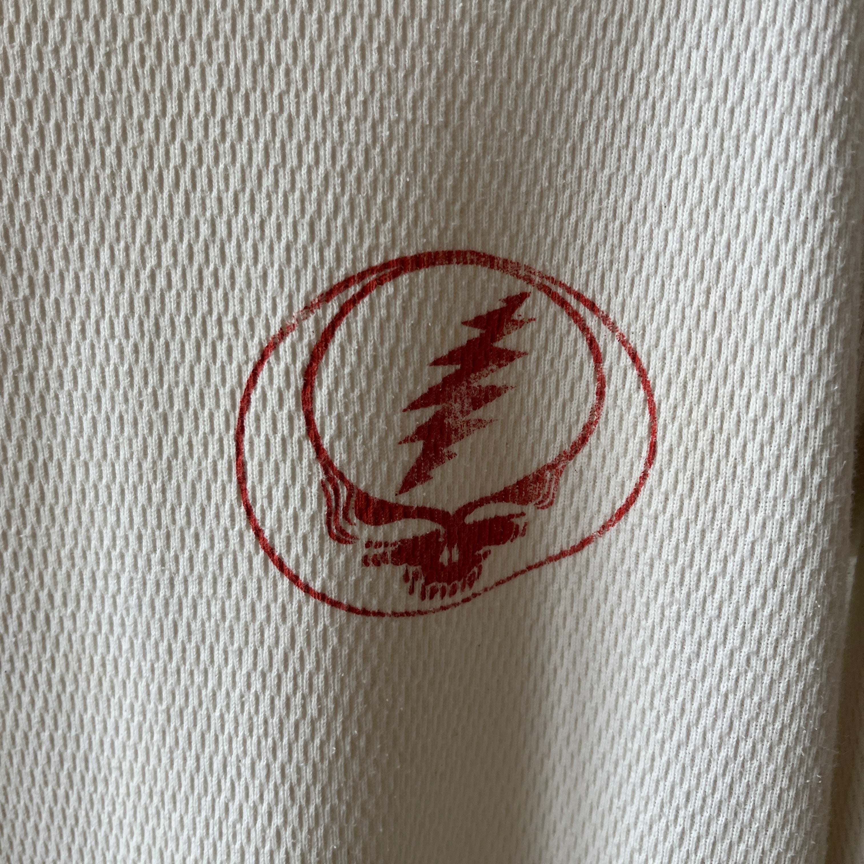 1990s Grateful Dead White Thermal Shirt