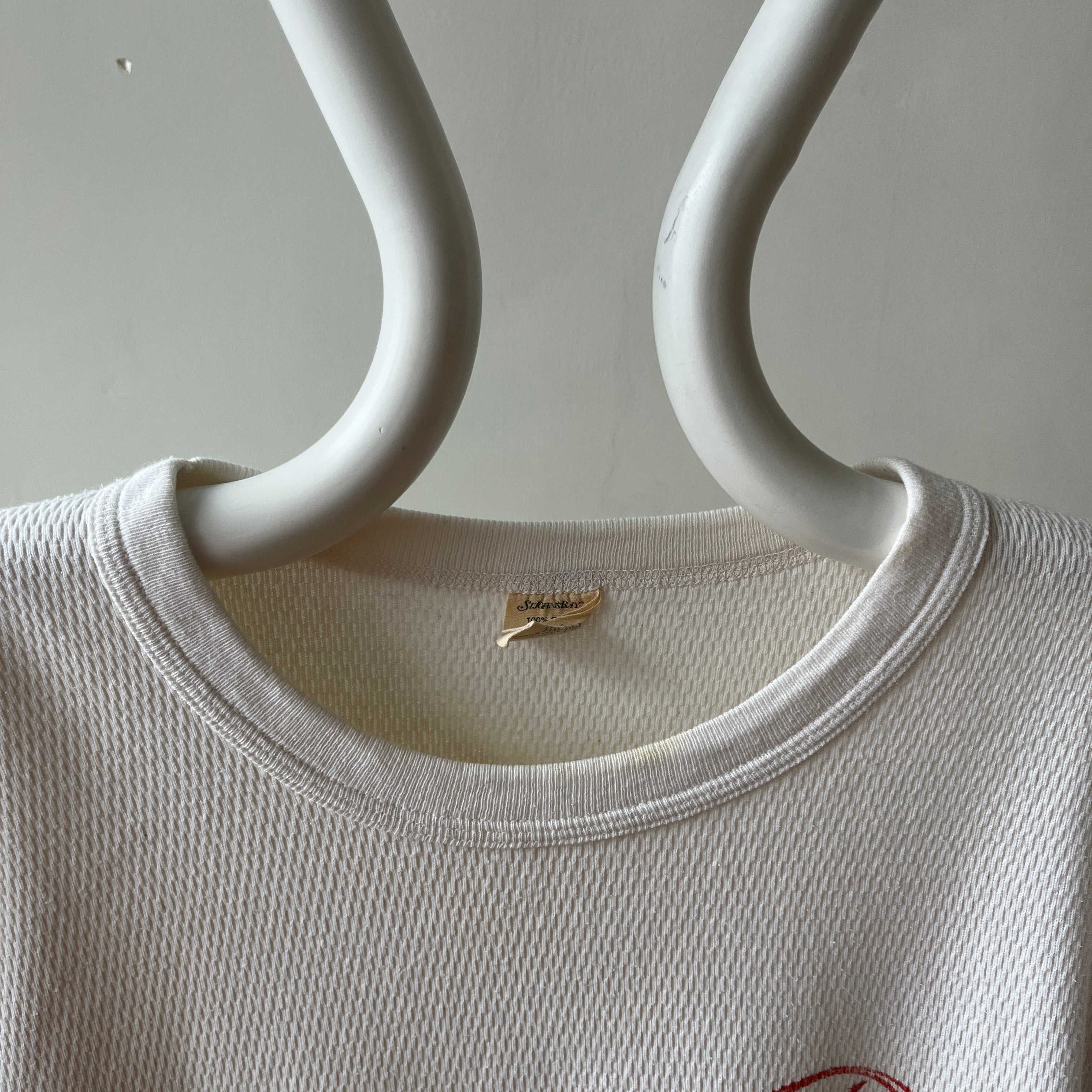 1990s Grateful Dead White Thermal Shirt