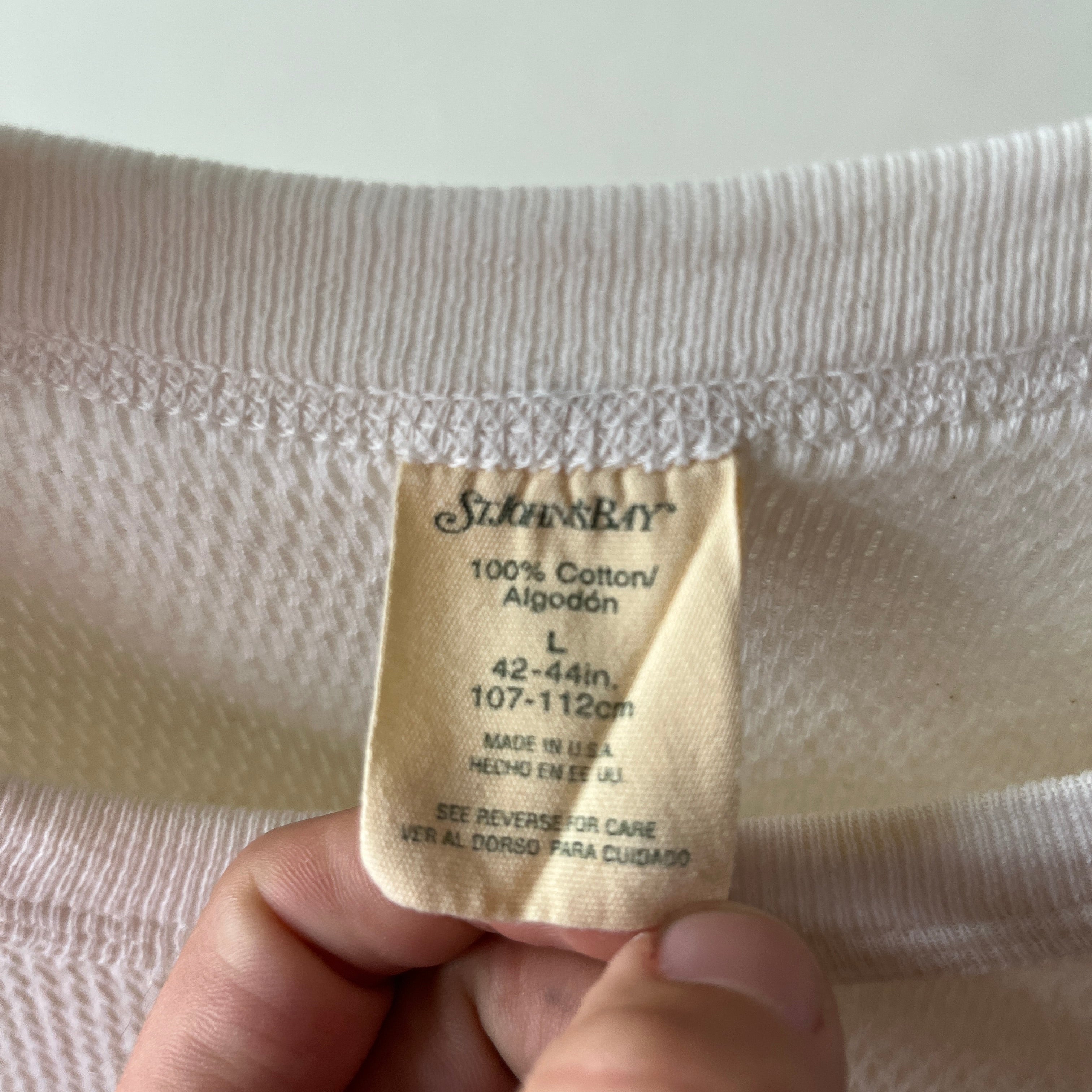 1990s Grateful Dead White Thermal Shirt