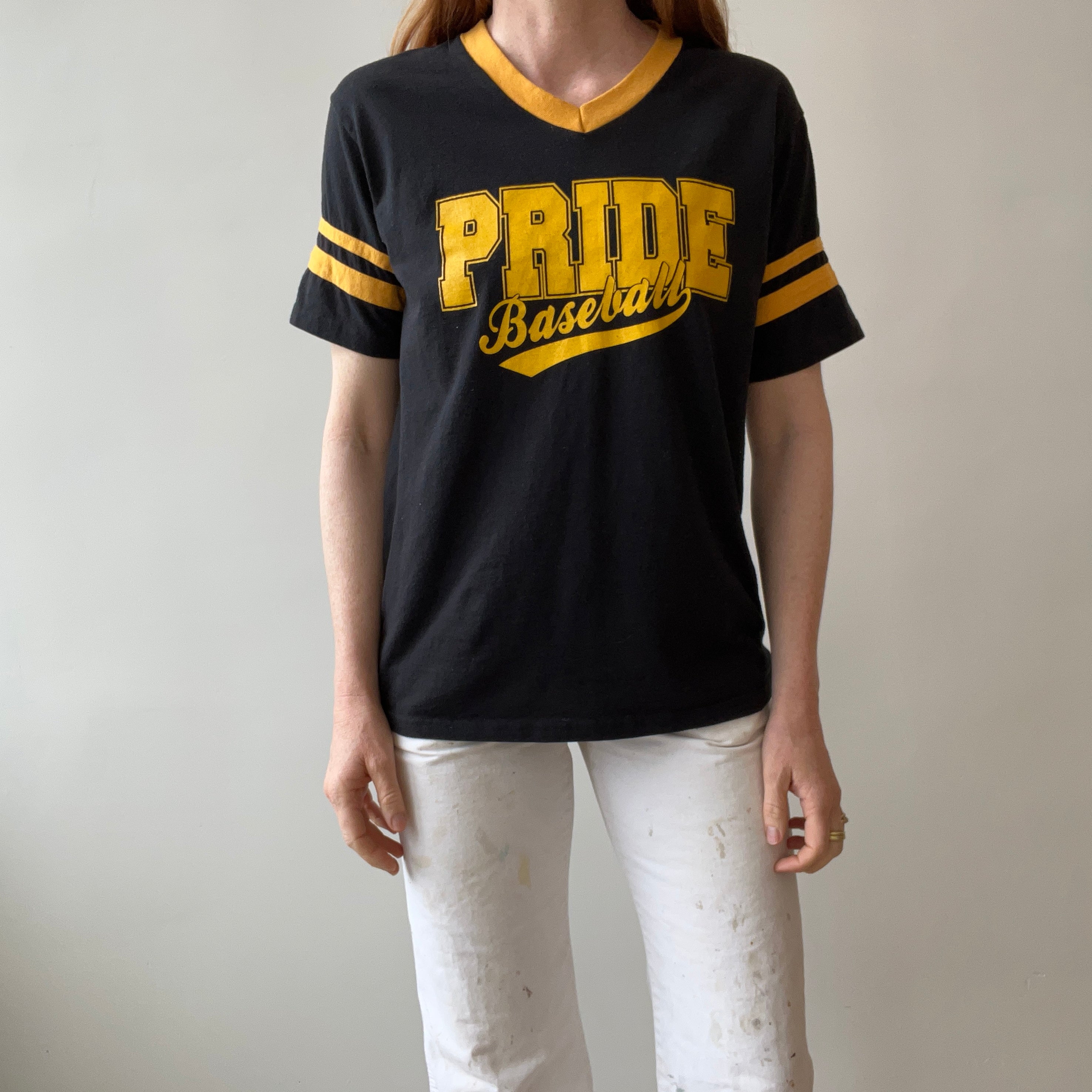 1990s Pride Baseball T-Shirt with No. 44 on the Back