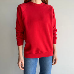 1980s Blank Generic (That's A Compliment) Red FOTL Sweatshirt