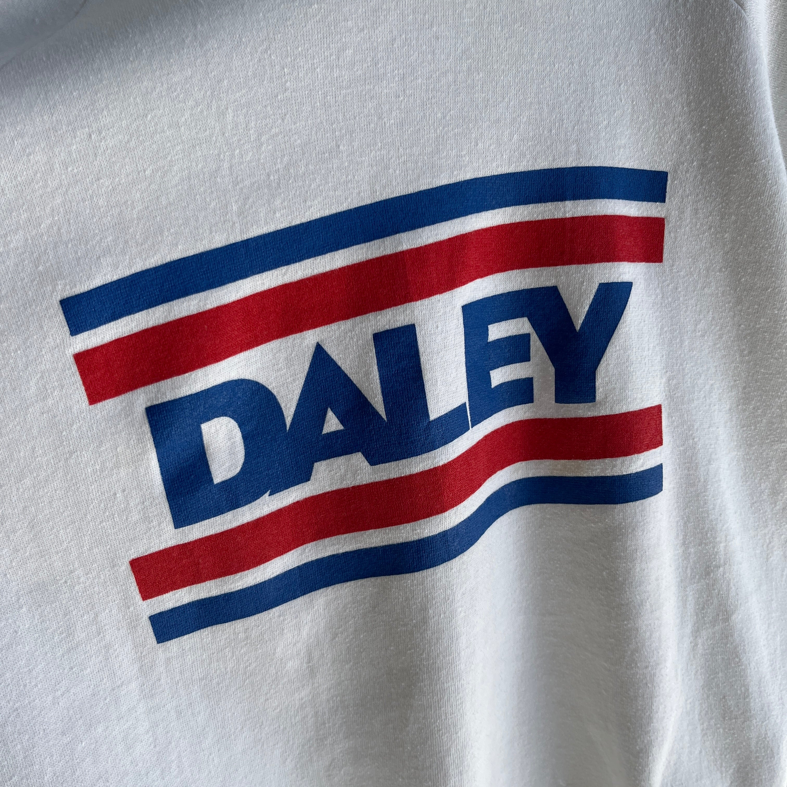 1989 Richard Daley - Chicago Mayor - Campaign Sweatshirt