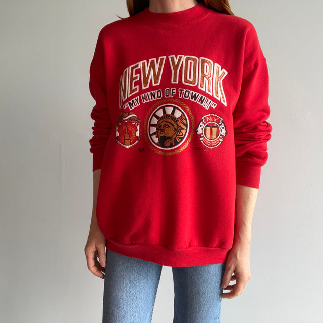 1992 New York "My Kind Of Town" Sweatshirt - HELLO!