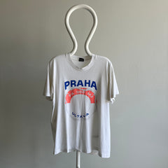 1980s Prague Tourist T-Shirt on a USA Made Screen Stars Tee