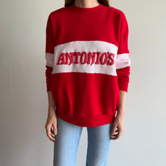 1980s Antonio's Color Block Barely Worn Sweatshirt