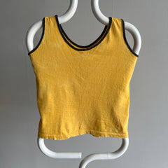 1960s Sportswear Adorable Cotton Hawaii Tank Top - Awwwww/Collectible