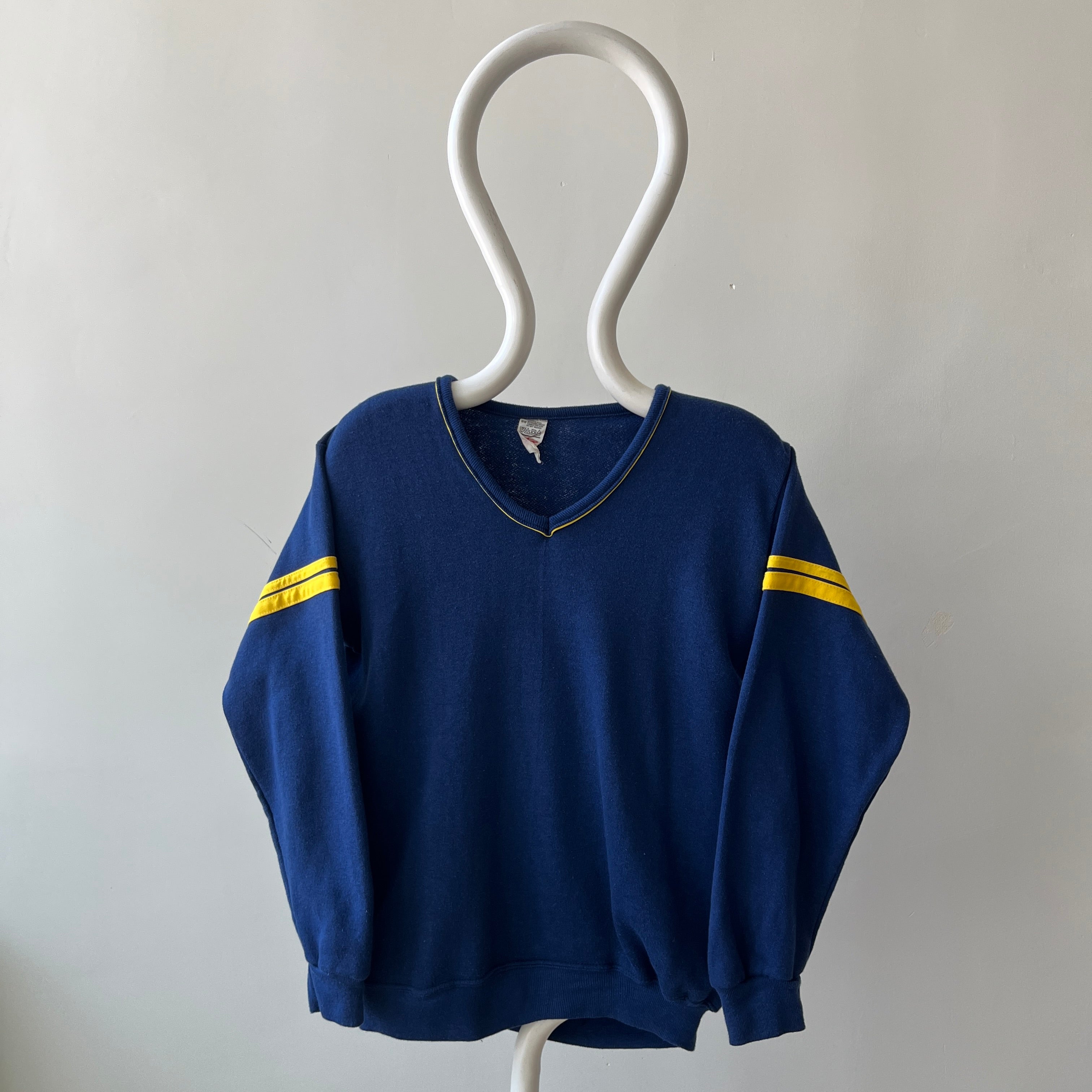 1970's/80's V-Neck Sportswear Sweatshirt