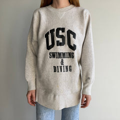 1980s USC Swimming and Diving Reverse Weave Heavyweight Sweatshirt by Bike