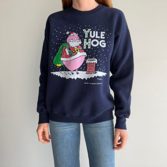 1994 Yule Hog Sweatshirt - WOW