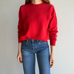 1980s Blank Generic (That's A Compliment) Red FOTL Sweatshirt