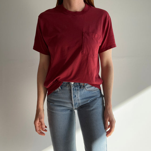 1980/1990/2000s Thinned Out Selvedge Pocket T-Shirt
