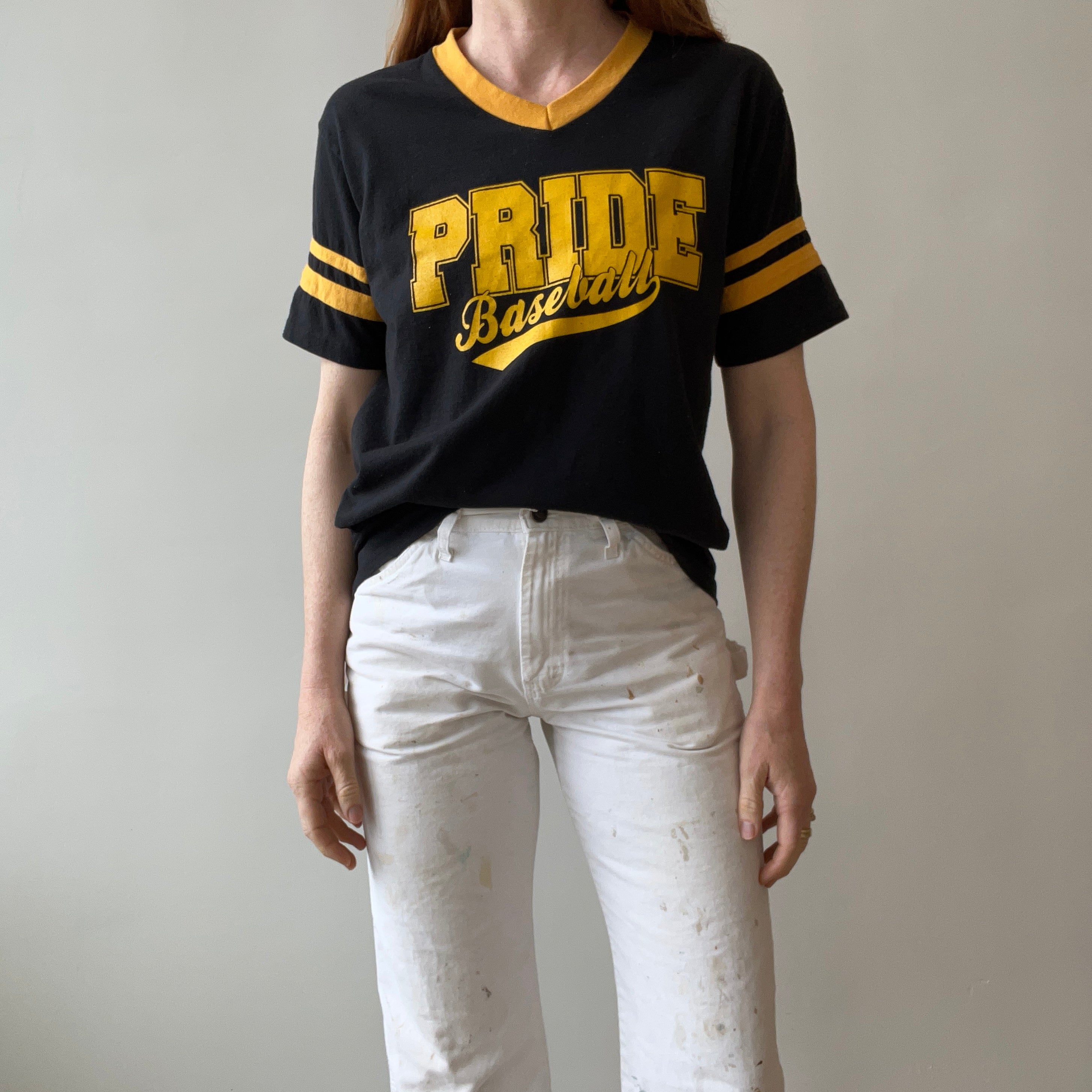 1990s Pride Baseball T-Shirt with No. 44 on the Back