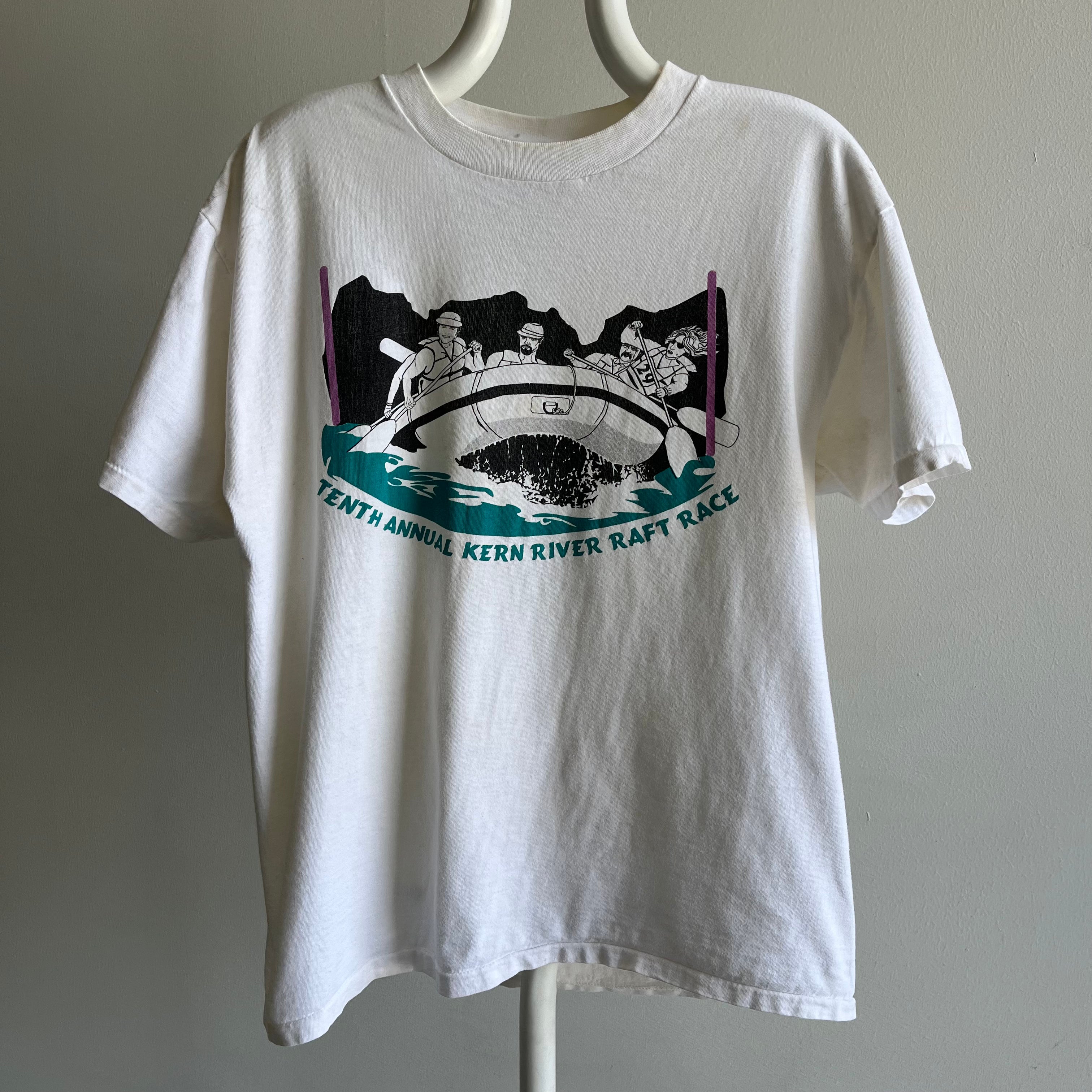 1990s Tenth Annual Kern River Raft Race T-Shirt