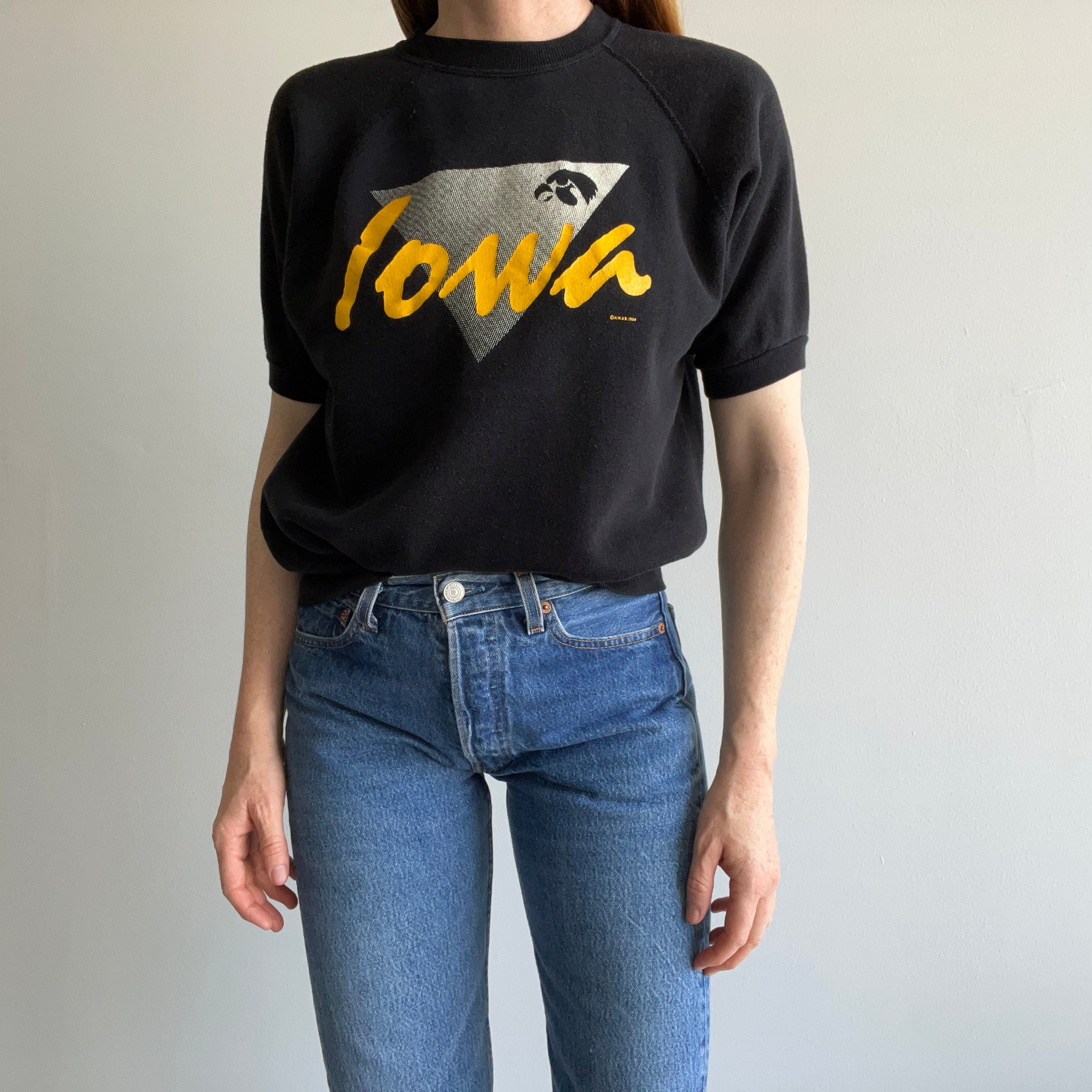 1984 Iowa Warm Up Sweatshirt - 40 years old!