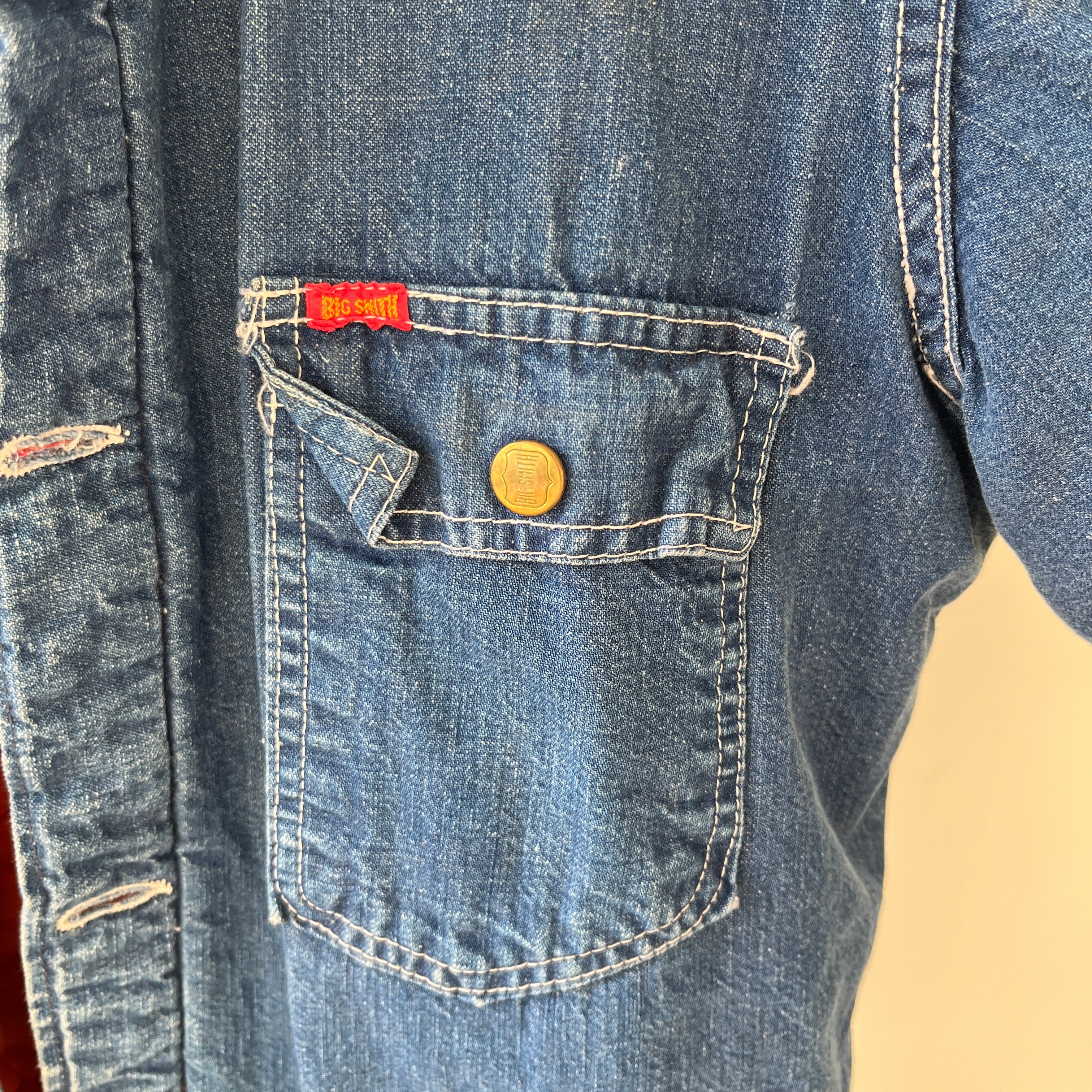 1970s Big Smith Lined Denim Barn Jacket - WOAH