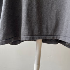 1987 Faded Black 3D Emblem Harley T Shirt - V COLLECTIBLE