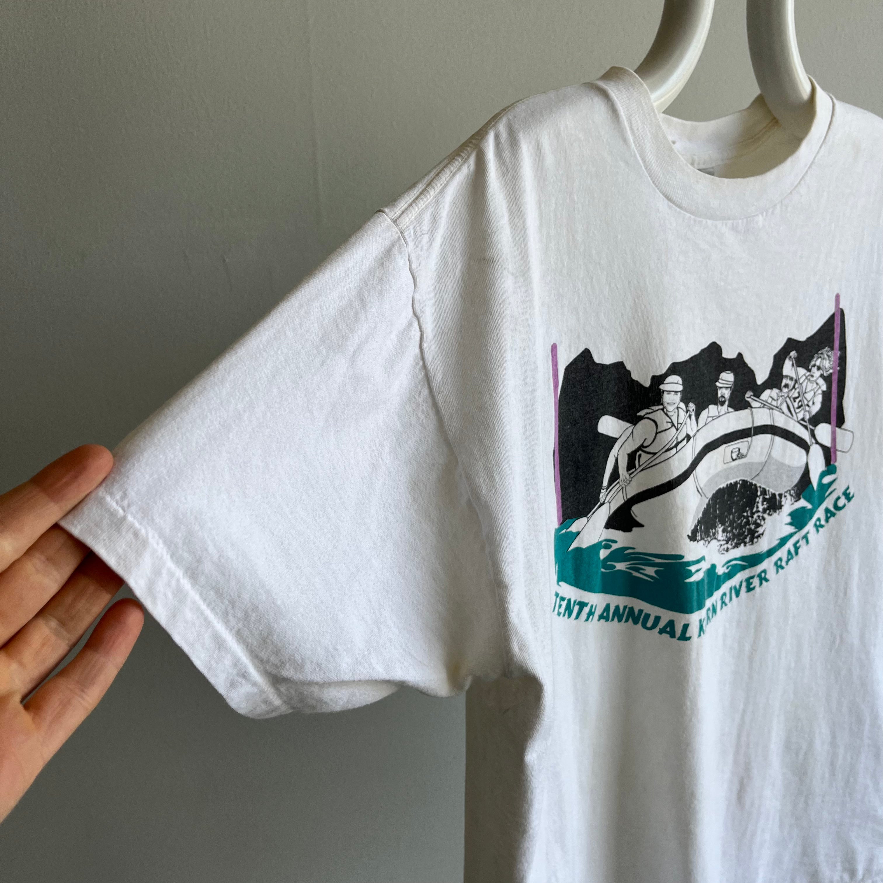 1990s Tenth Annual Kern River Raft Race T-Shirt