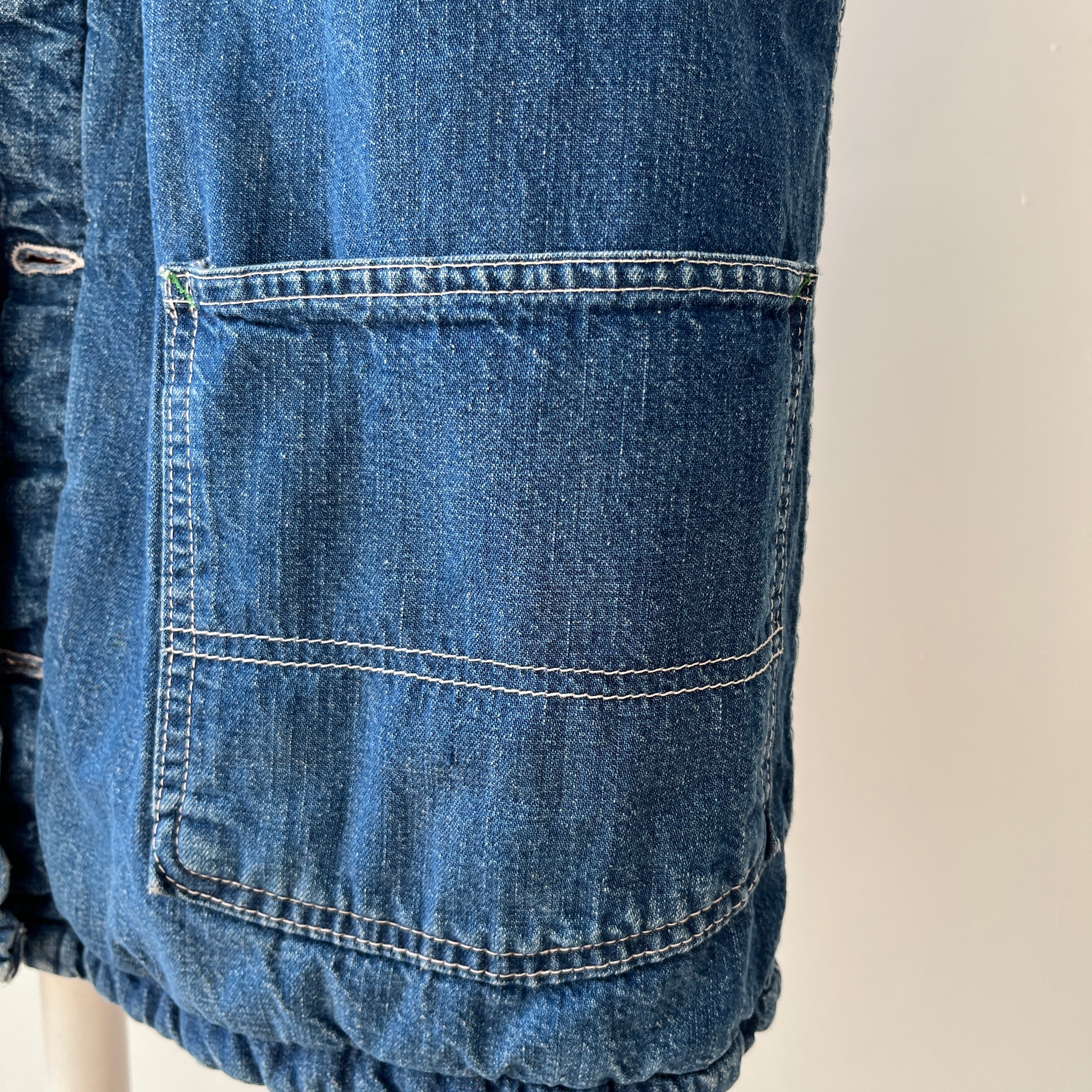 1970s Big Smith Lined Denim Barn Jacket - WOAH