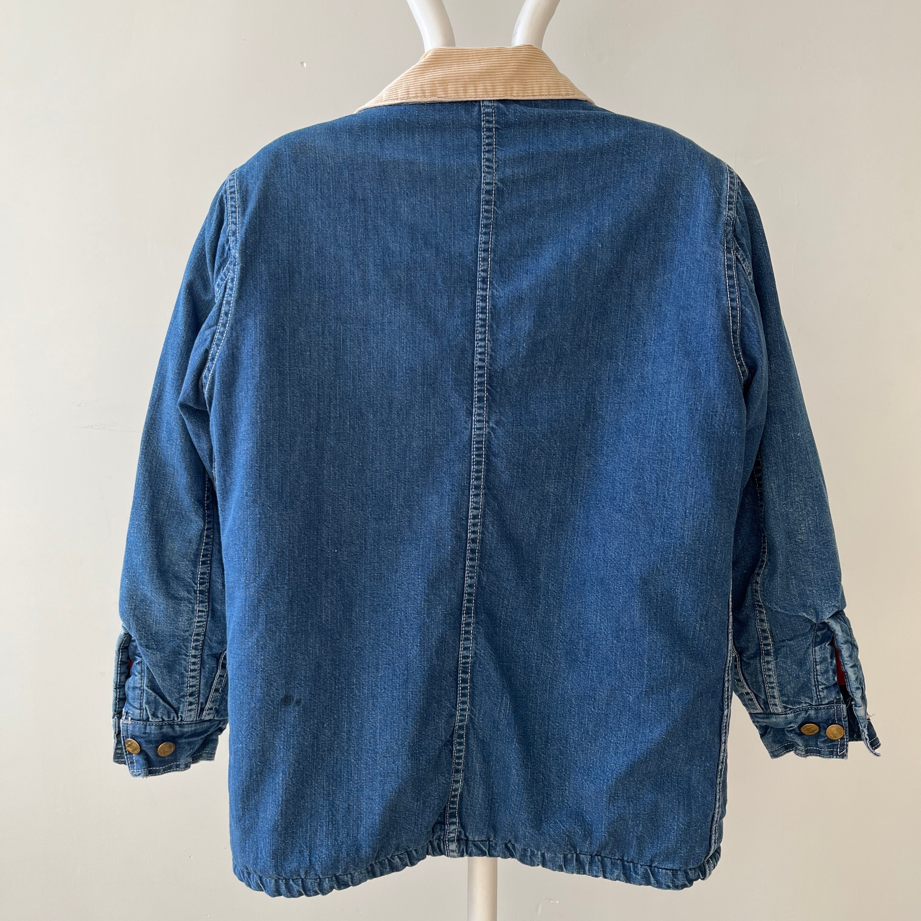 1970s Big Smith Lined Denim Barn Jacket - WOAH