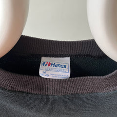 1980s Black Raglan Painted Bart Simpson by Jacob Sweatshirt, Priceless