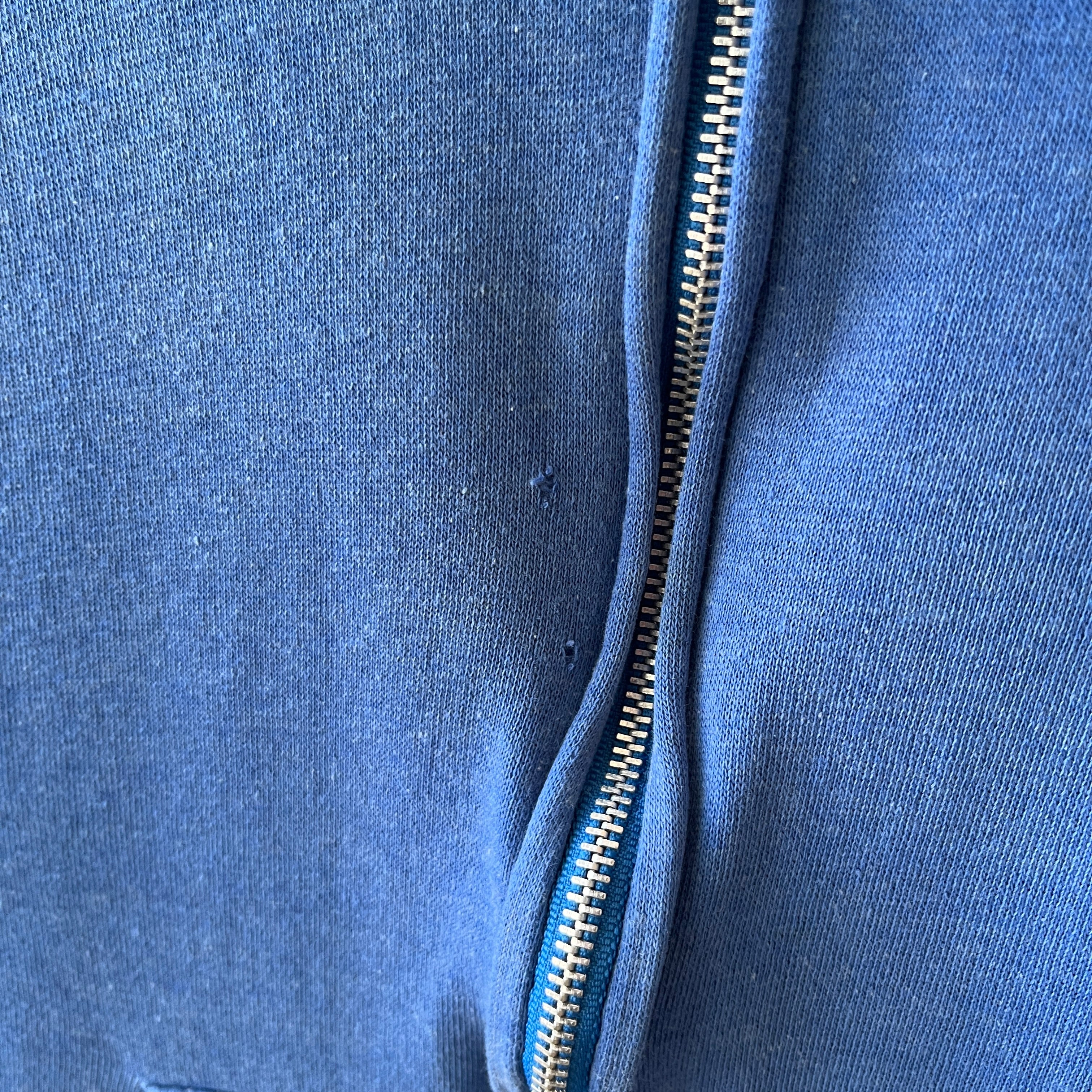 1970's Wrangler Sleeveless Zip Up Sweatshirt
