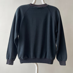 1980s Black Raglan Painted Bart Simpson by Jacob Sweatshirt, Priceless