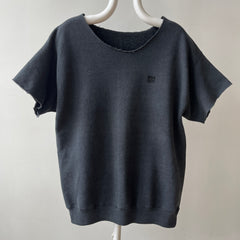 1980s Black Cut Off Olympics Sweatshirt