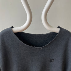 1980s Black Cut Off Olympics Sweatshirt