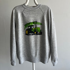 1980s Mean Green Tractor Sweatshirt - BOOM