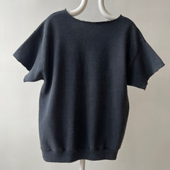 1980s Black Cut Off Olympics Sweatshirt