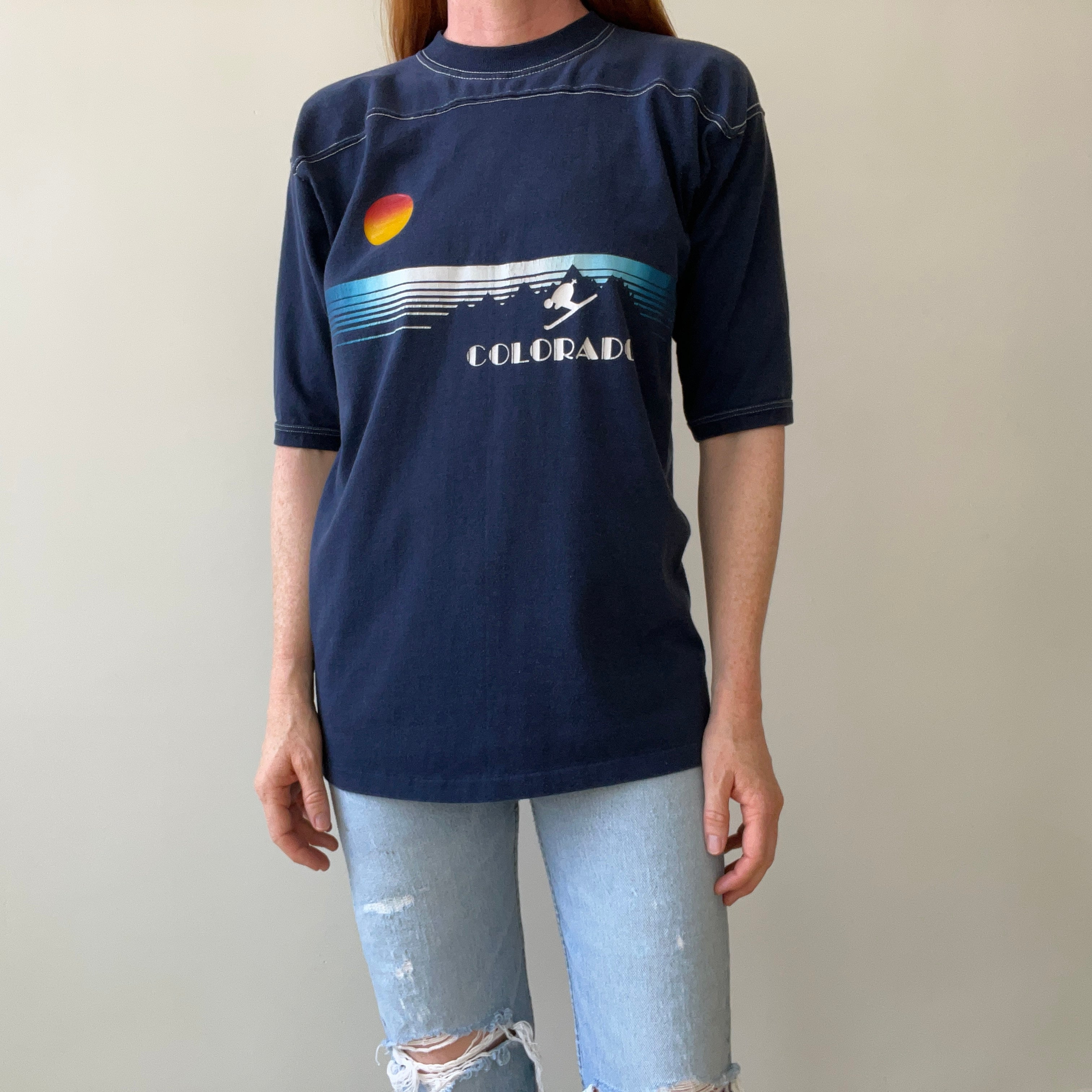 1970s/80s Colorado Football Style T-Shirt