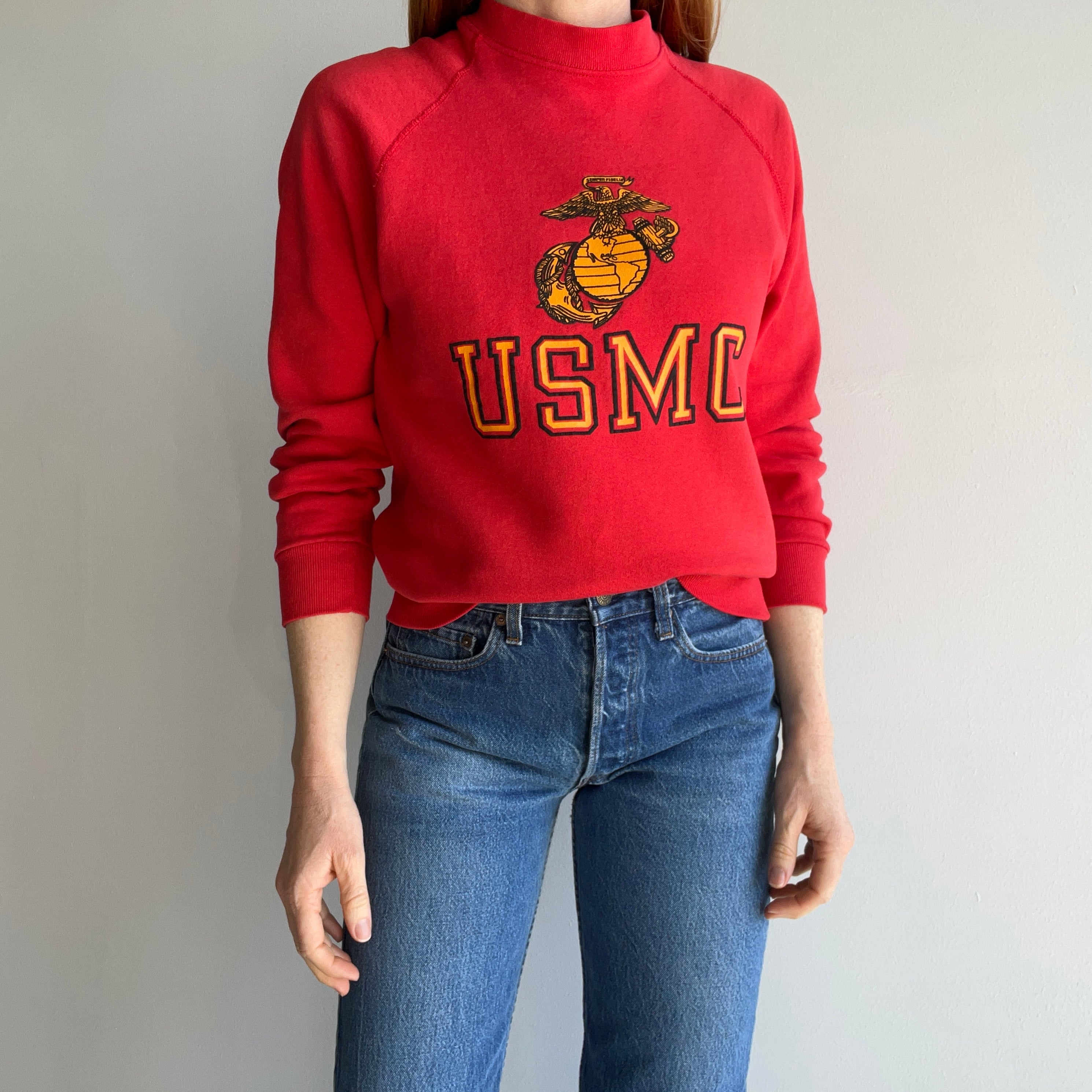 1980s USMC Smaller Sweatshirt