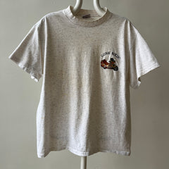 1980/90s Light Heather Grey Gone Bikin' T Shirt
