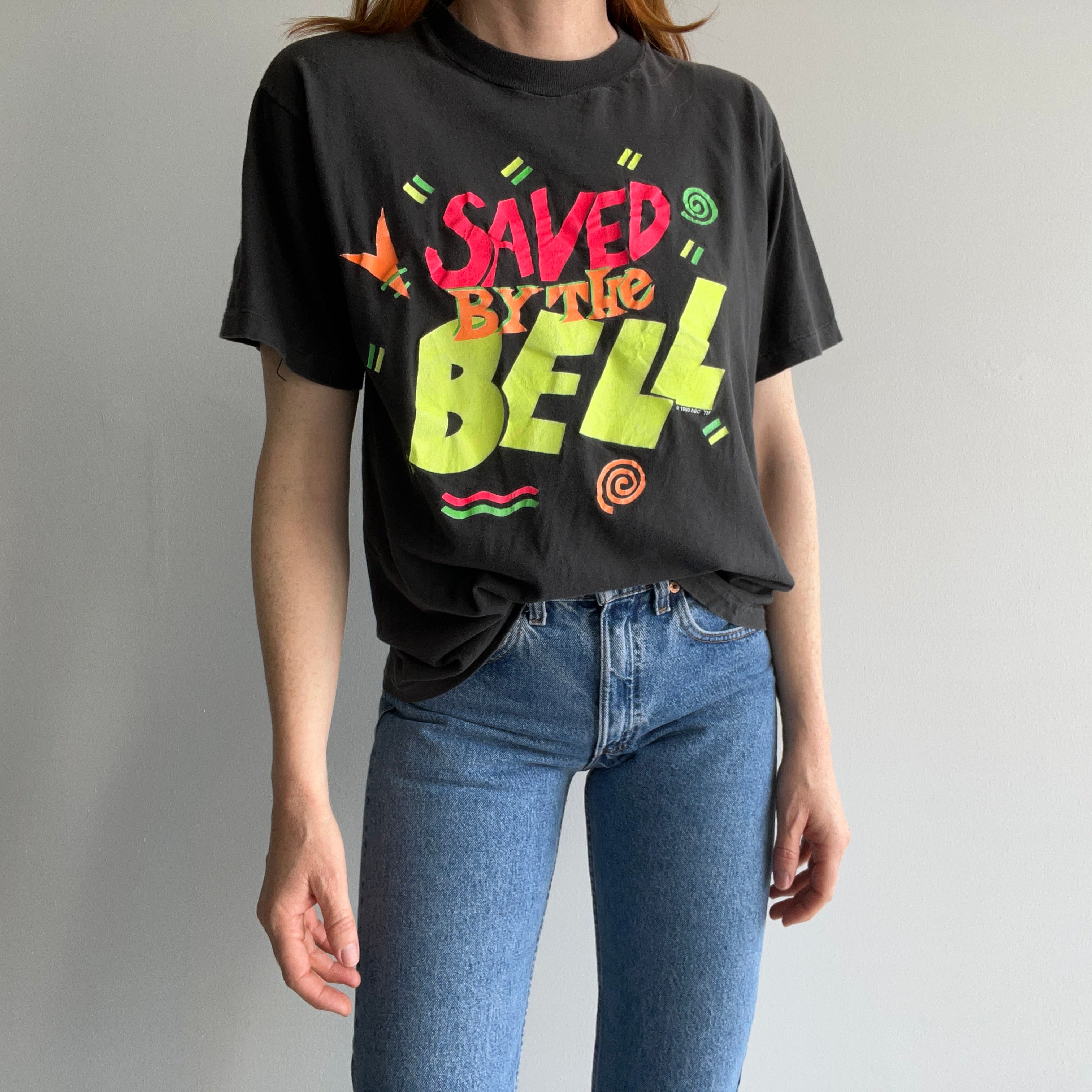 1990 Saved By The Bell Cotton T-Shirt !!!