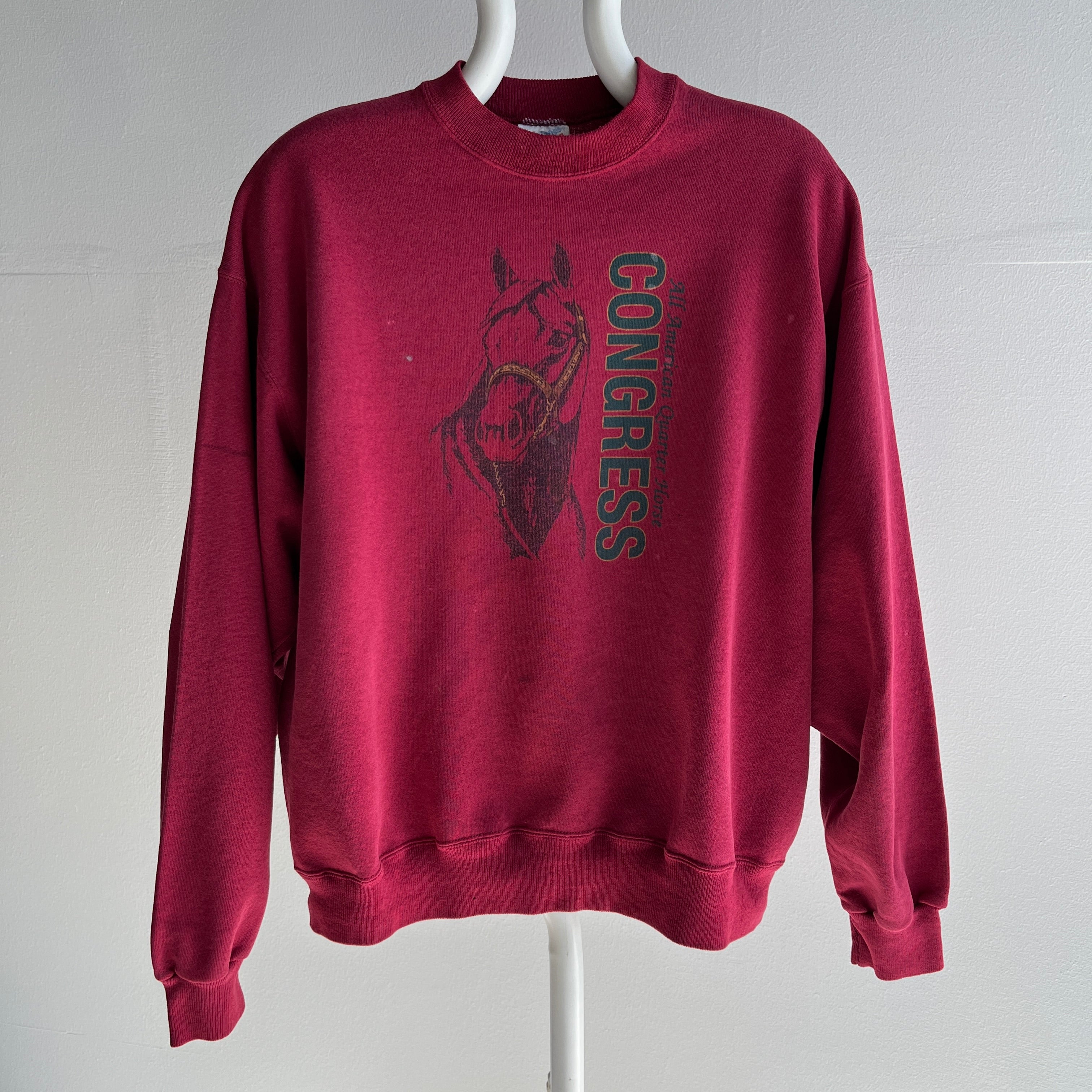 1990s All American Quarter Horse Congress Sweatshirt