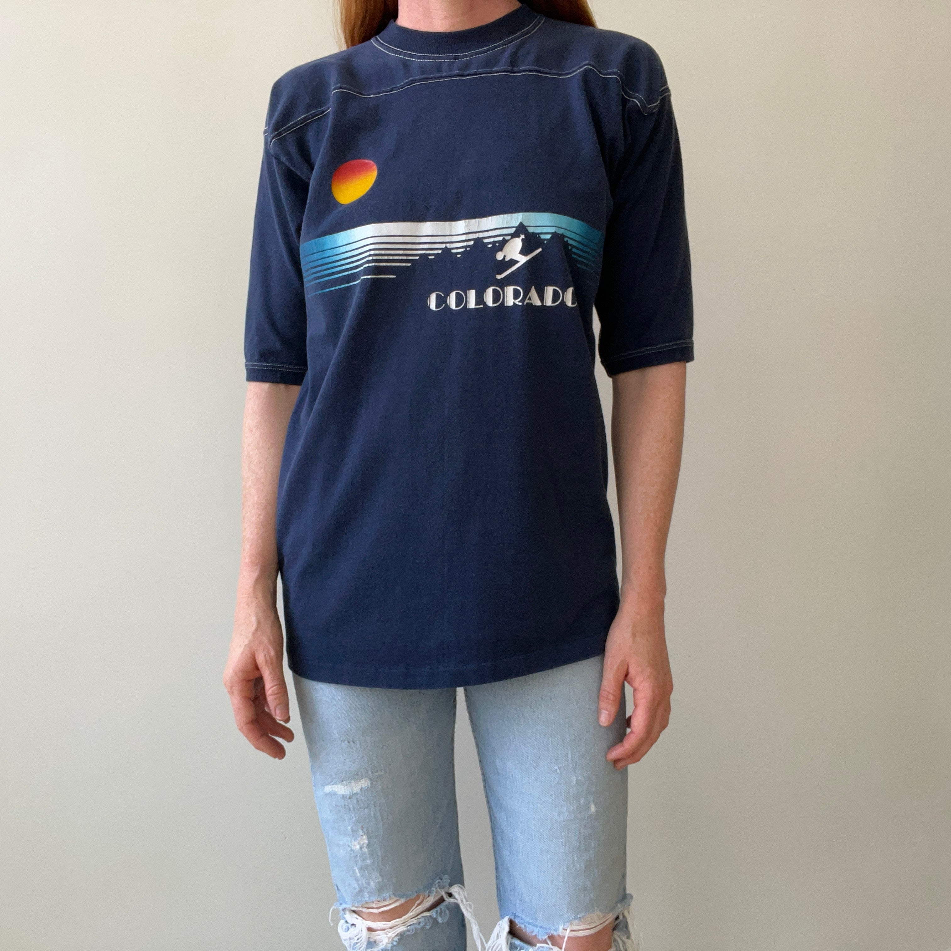 1970s/80s Colorado Football Style T-Shirt