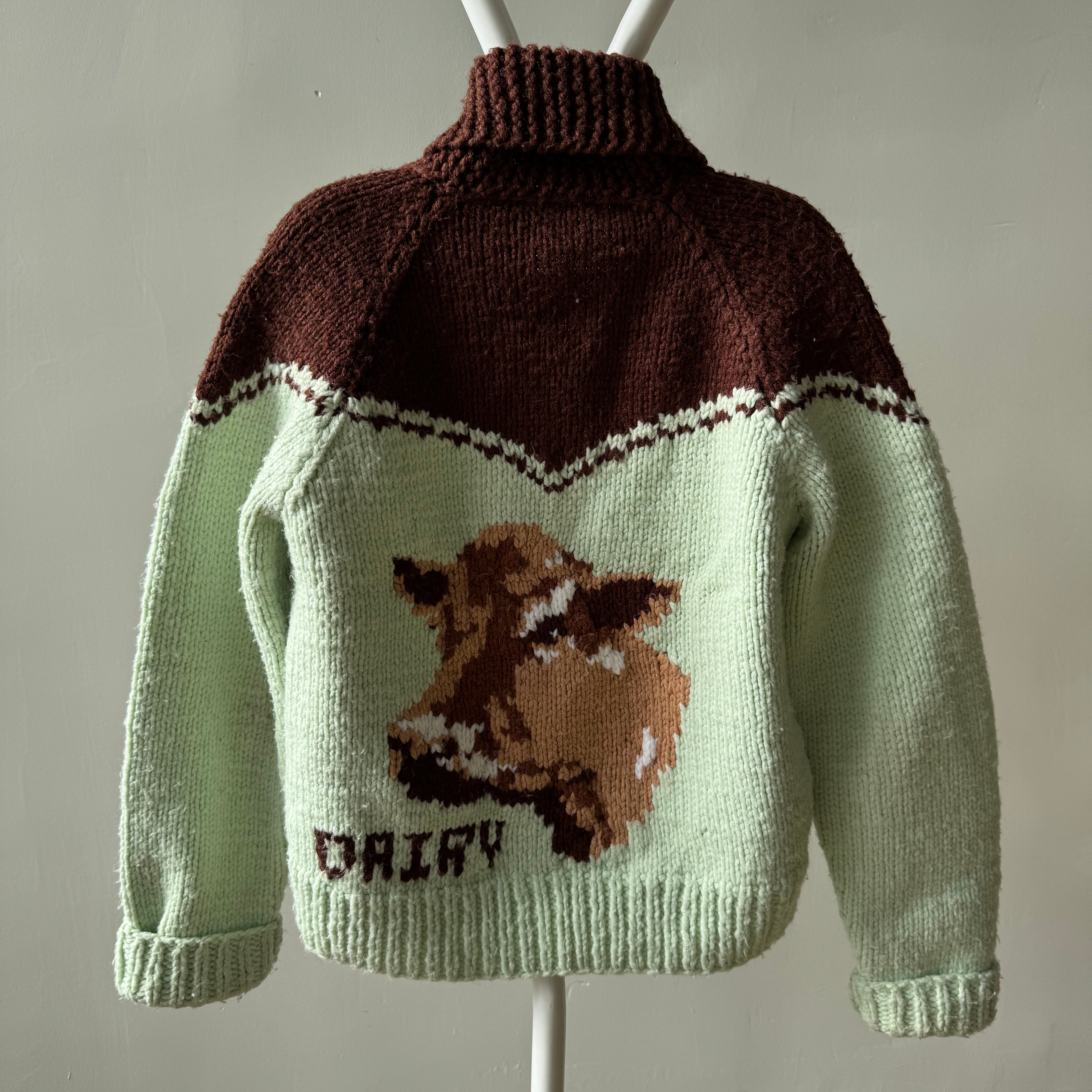 1970s Handmade Cow 