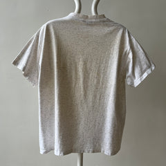 1980/90s Light Heather Grey Gone Bikin' T Shirt