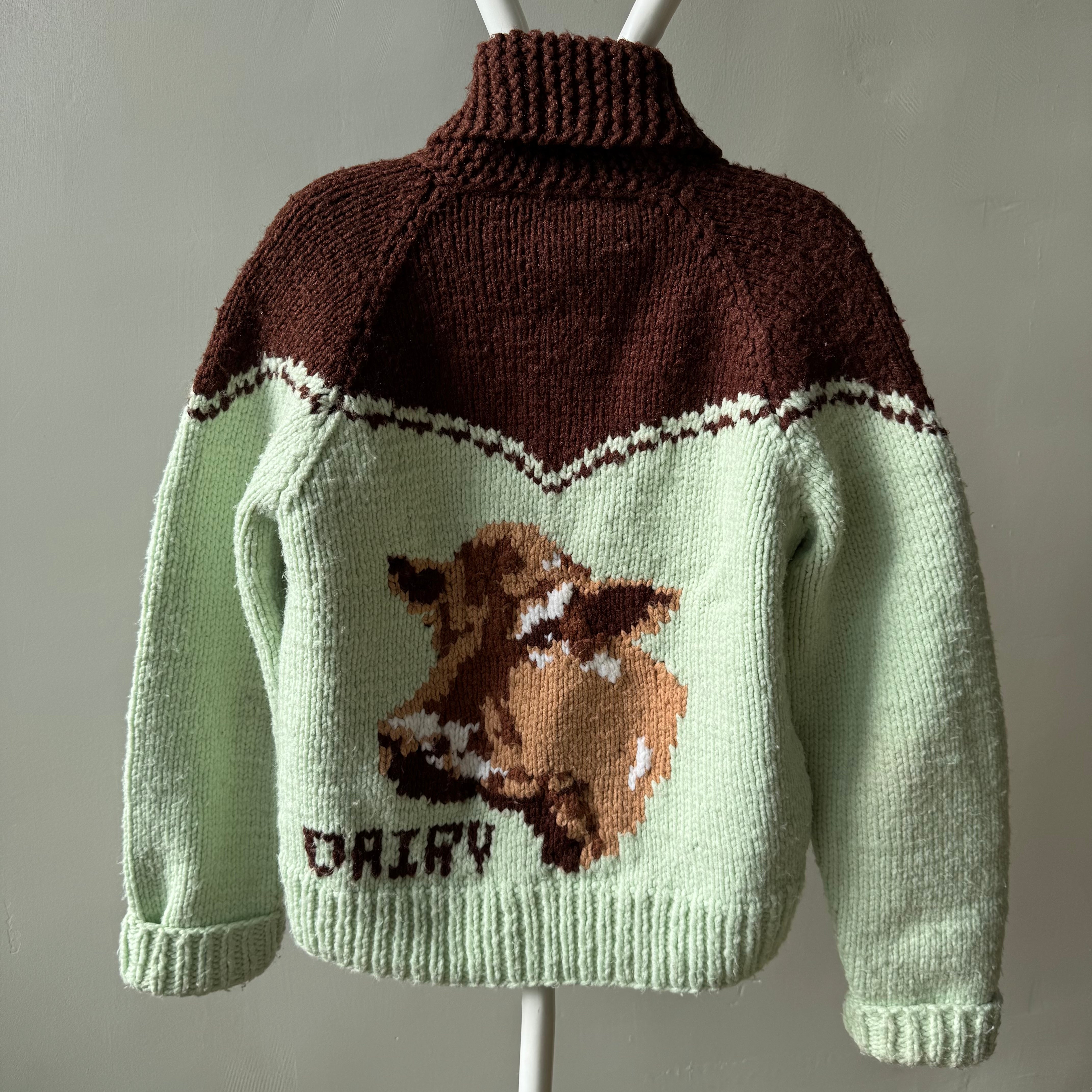 1970s Handmade Cow 